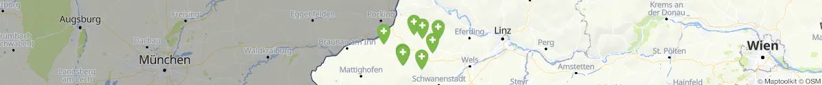 Map view for Pharmacies emergency services nearby Andrichsfurt (Ried, Oberösterreich)